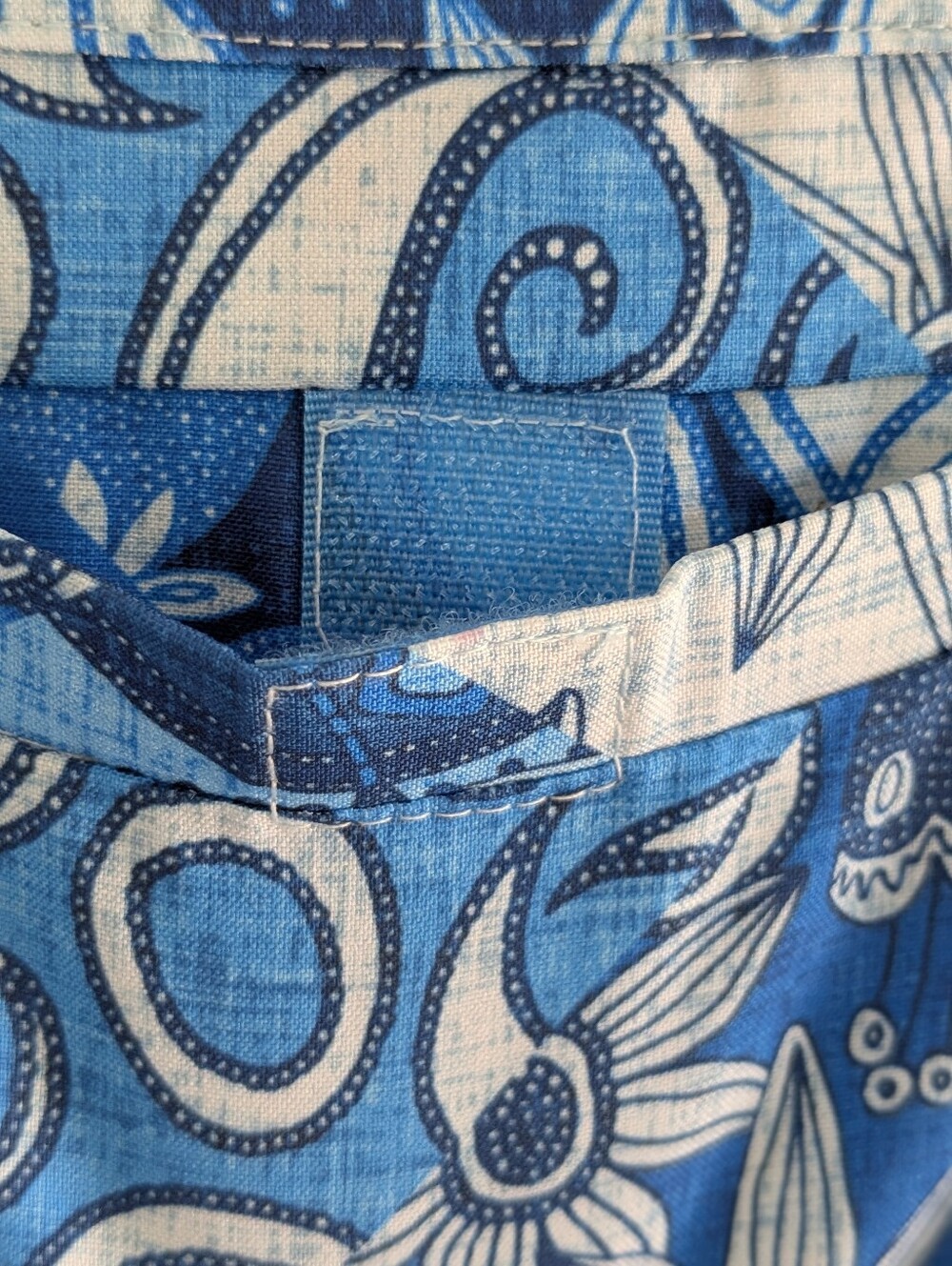 Rip Skirt Blue Patch Skirt sz XXL - Picture 9 of 13